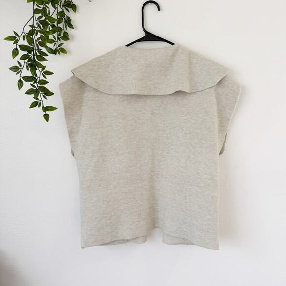 Sasso + Smyth Lagenlook Neutral Open Cardigan OS - Picture 3 of 3